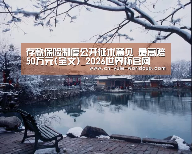 存款保险制度公开征求意见 最高赔50万元(全文)_2026世界杯官网(图1) 2026世界杯官网