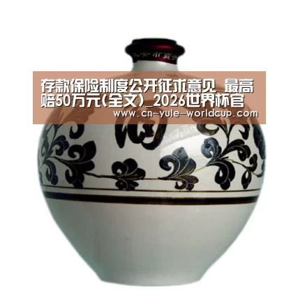 存款保险制度公开征求意见 最高赔50万元(全文)_2026世界杯官网(图3) 2026世界杯